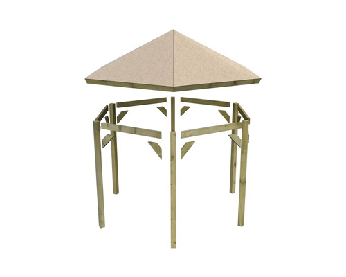 Bausatz für ein Gartenpavillon aus Holz