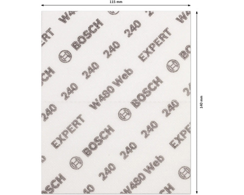 Bosch Expert Schleifblatt mit 240er Körnung
