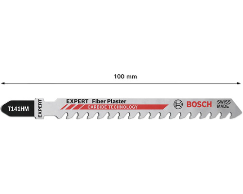 Bosch Expert Fiber Plaster Stichsägeblatt, 100 Millimeter
