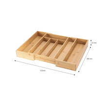 Besteckkasten aus Bambus mit Abmessungen