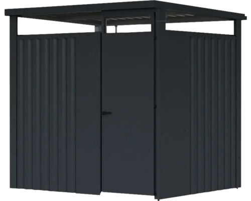 Mülltonnenbox mit Tür und Dach