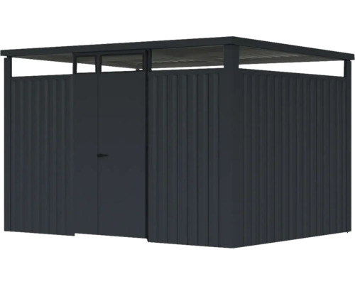 Gartenschrank aus Metall mit Doppeltür