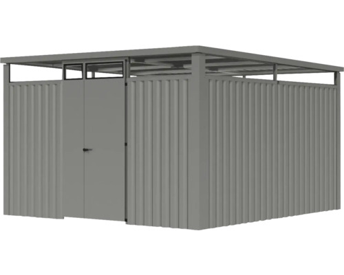 Geräteschuppen aus Metall mit Doppeltür