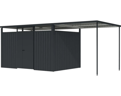 Gartenschrank mit Überdachung für den Aussenbereich