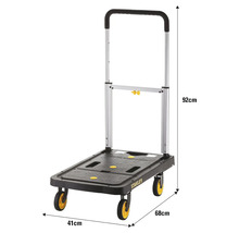 Stanley Transportwagen mit den Maßen 92 x 68 x 41 cm.