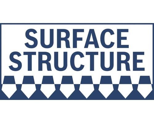 Oberflächenstruktur Symbol