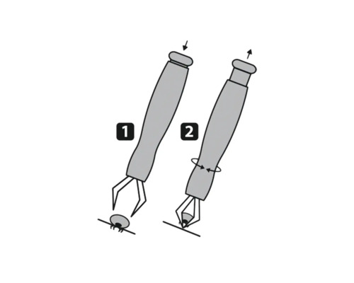 Anleitung zur Zeckenentfernung mit Zeckenentferner