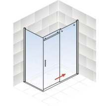 Eckdusche mit Schiebetür
