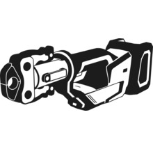 Illustration einer Akku-Fettpresse