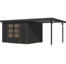 Gartenhaus mit integriertem Carport