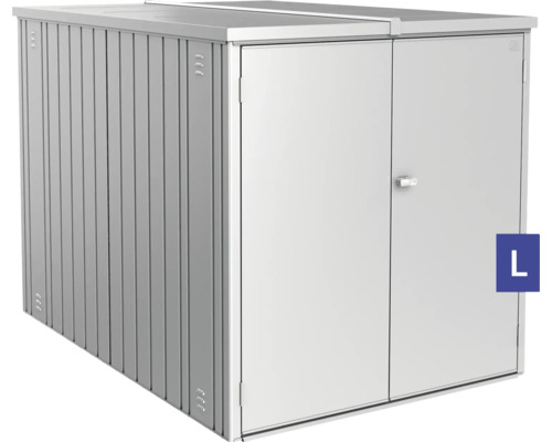 Metall Gerätehaus mit Doppeltür zur Aufbewahrung von Gartengeräten und Werkzeugen