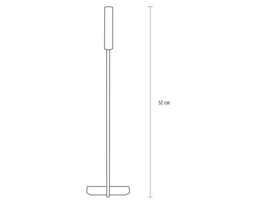 Abbildung eines Rührers mit einer Länge von 52 cm