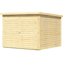 Holzgartenhaus mit Doppeltür für den Außenbereich