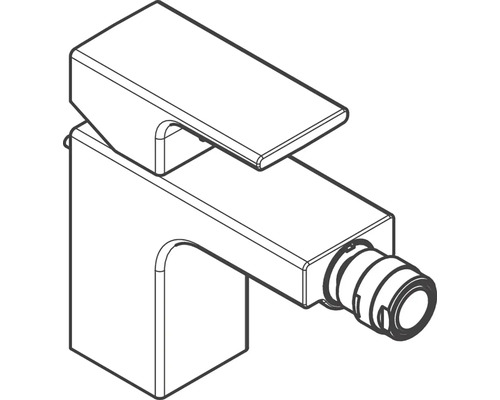 Wasserhahn-Schemazeichnung