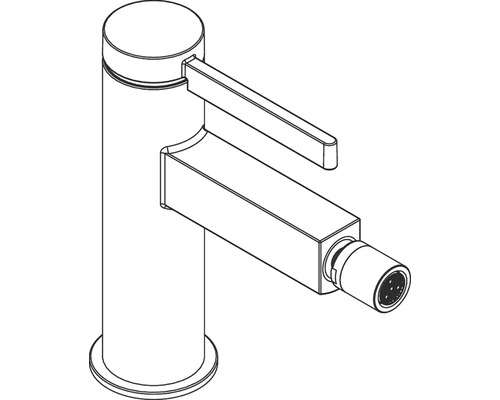 Bidetarmatur zur Installation im Badezimmer