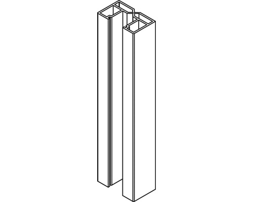 Installationssäule im Querschnitt