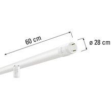 60 Zentimeter Leuchtstofflampe mit 28 Millimeter Durchmesser