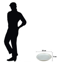 Dekoschale mit den Maßen 35 x 5 cm