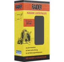 Raider Nager Lockpaste in einer 35 ml Kartusche zur Verwendung in Boxen und Schlagfallen