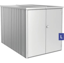 Metall Gerätehaus mit Doppeltür