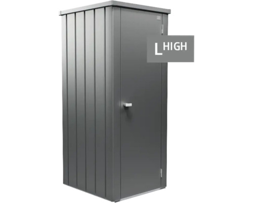 Metall Gartenschrank in hoher Ausführung