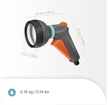 Gardena Reinigungsspritze mit Abmessungen