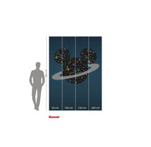 Fototapete mit Mickey Maus Motiv, 280 x 200 cm