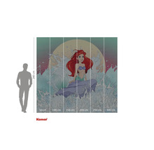 Fototapete mit Meerjungfrau Arielle, 280 mal 300 cm