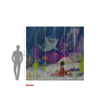 Fototapete mit Unterwassermotiv, 280 mal 300 Zentimeter