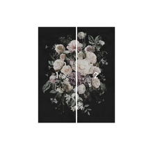 Blumen Fototapete, zweigeteilt