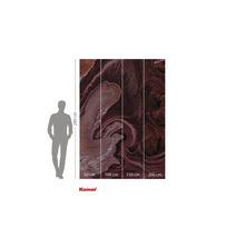 Komar Fototapete mit Abmessungen und Person zur Größenorientierung