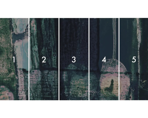 Vliestapete mit verschiedenen Mustern