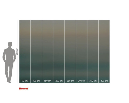 Komar Fototapete mit Größenangaben