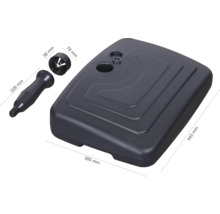 Schirmständer mit Adapter und Maßen