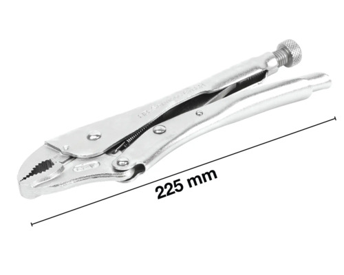 Feststellzange, 225 mm
