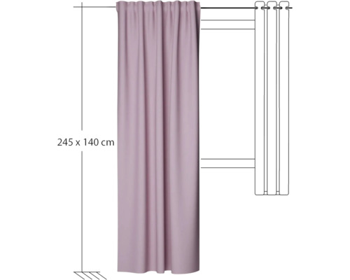 Gardine, 245 x 140 cm