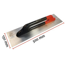 Maurerlob Glättkelle mit den Maßen 500 mm Länge und 130 mm Breite