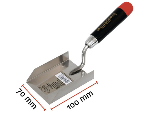 Maurerkelle, 100 mm x 70 mm, mit Kunststoffgriff