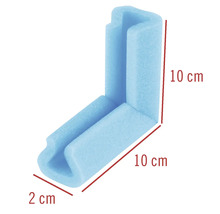 Eckenschutz aus Schaumstoff, 10 cm x 10 cm x 2 cm