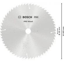 Bosch Pro Holzsägeblatt mit 305 Millimeter Durchmesser