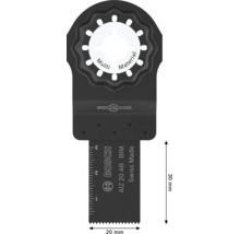 Bosch Starlock Tauchsägeblatt AIZ 20 AB für Multimaterial, 20 mal 30 Millimeter für Multifunktionswerkzeug