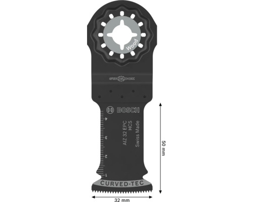 Bosch Starlock Tauchsägeblatt AIZ 32 EPC für Holz 32 Millimeter