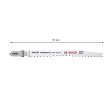 Bosch Expert Stichsägeblatt für Hartholz, 117 mm