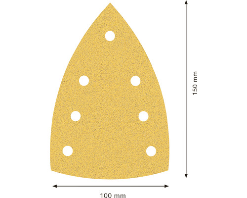Fandeli Schleifpapier 150er Körnung – 50 Blatt, 10,4 X 27,9 Cm, Für Trockenbau, Hand- Und Maschinenschleifen