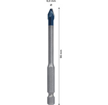 Glasbohrer mit 6 Millimeter Durchmesser und 90 Millimeter Länge