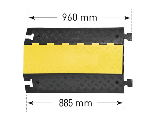 Kabelbrücke mit den Maßen 960 mm mal 885 mm.