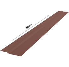 Dachrandprofil aus Metall, 200 cm Länge