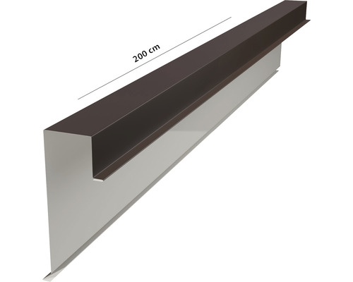 Dachrandprofil aus Metall, 200 cm
