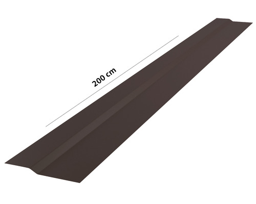 Dachrandprofil aus Metall, 200 cm Länge