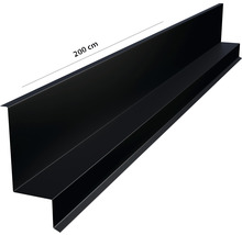 Dachrandprofil aus Metall, 200 cm lang